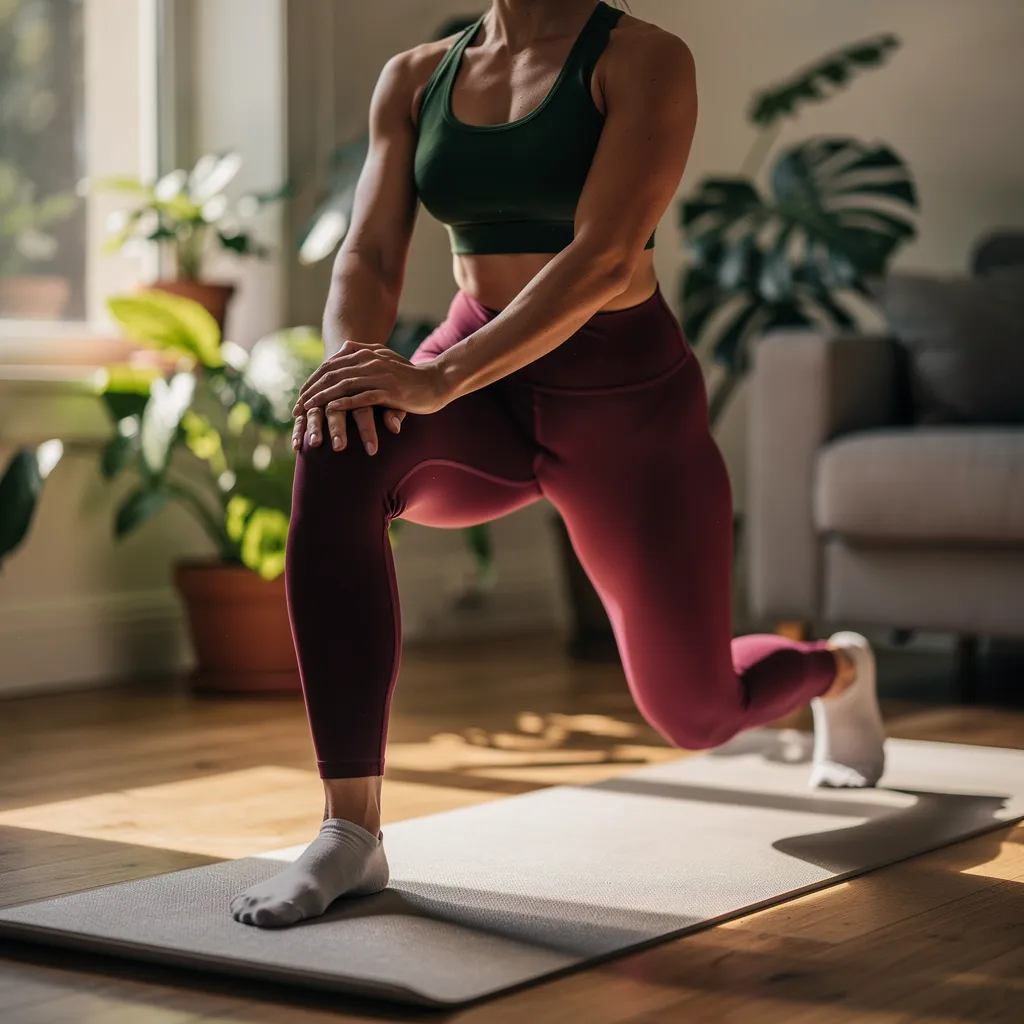 Séance jambes maison : 7 exercices pour des cuisses solides sans salle