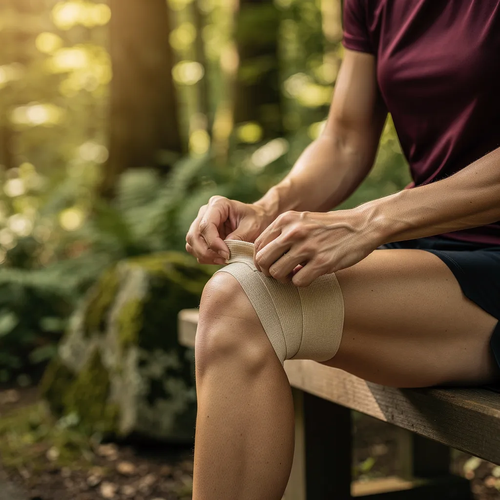 Strapping du genou : maîtriser la pose en 5 étapes clés
