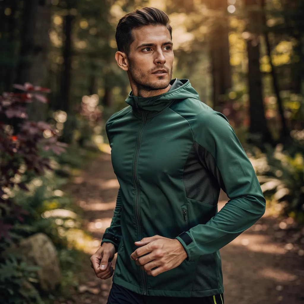 veste running homme