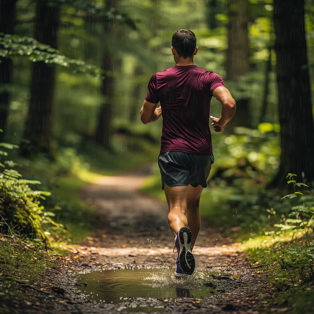 Courir sous la pluie en y prenant plaisir : équipement et état d&rsquo;esprit