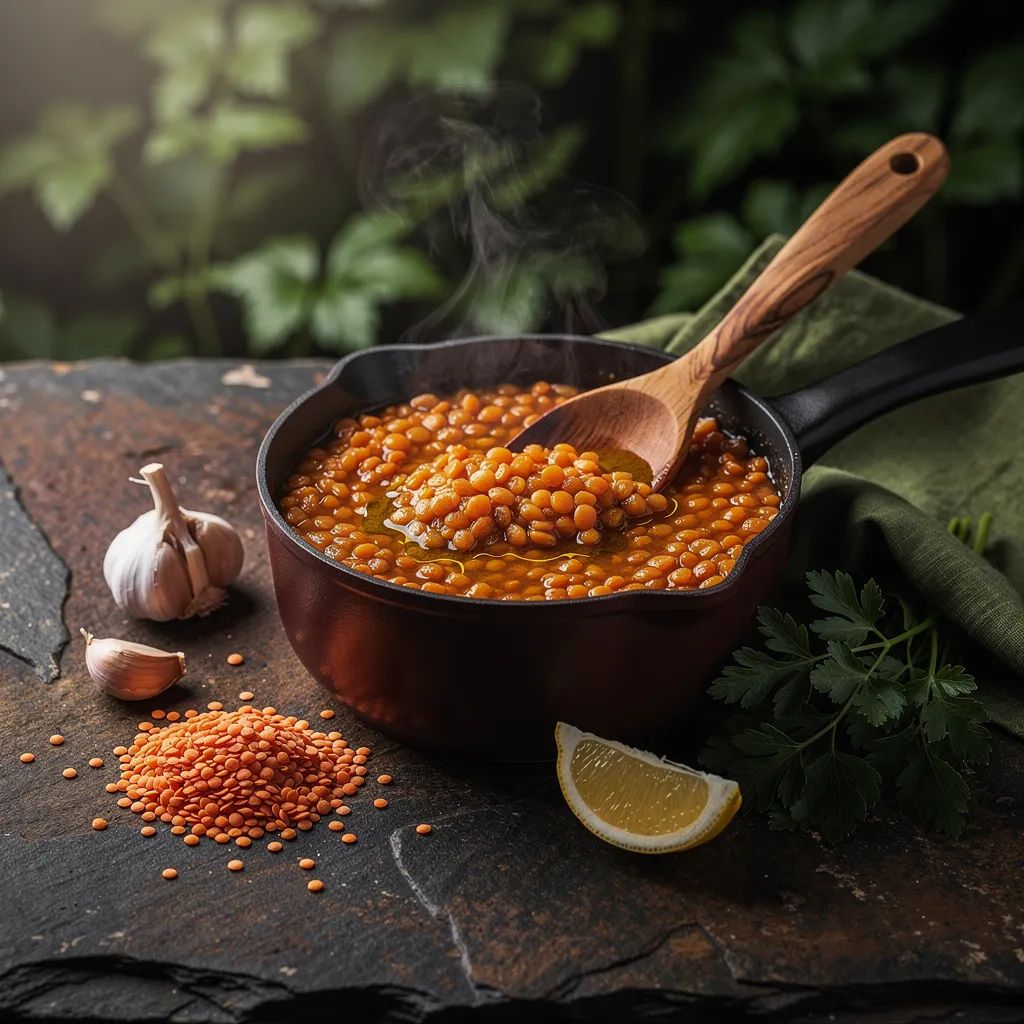 Lentilles rouges : 10 minutes pour une cuisson parfaite du coureur